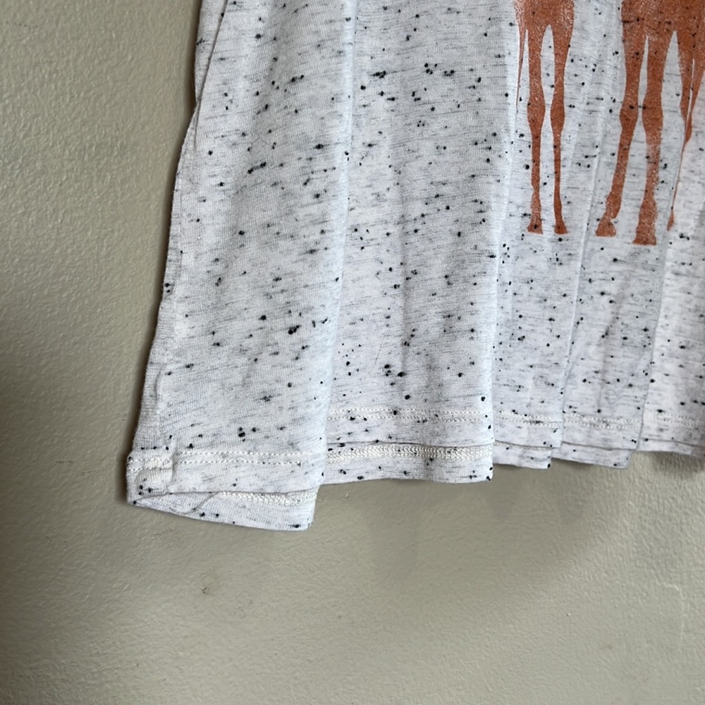 Anthropologie Ace Delivery White Giraffe Tank Top - Size Small - Picture 4 of 14